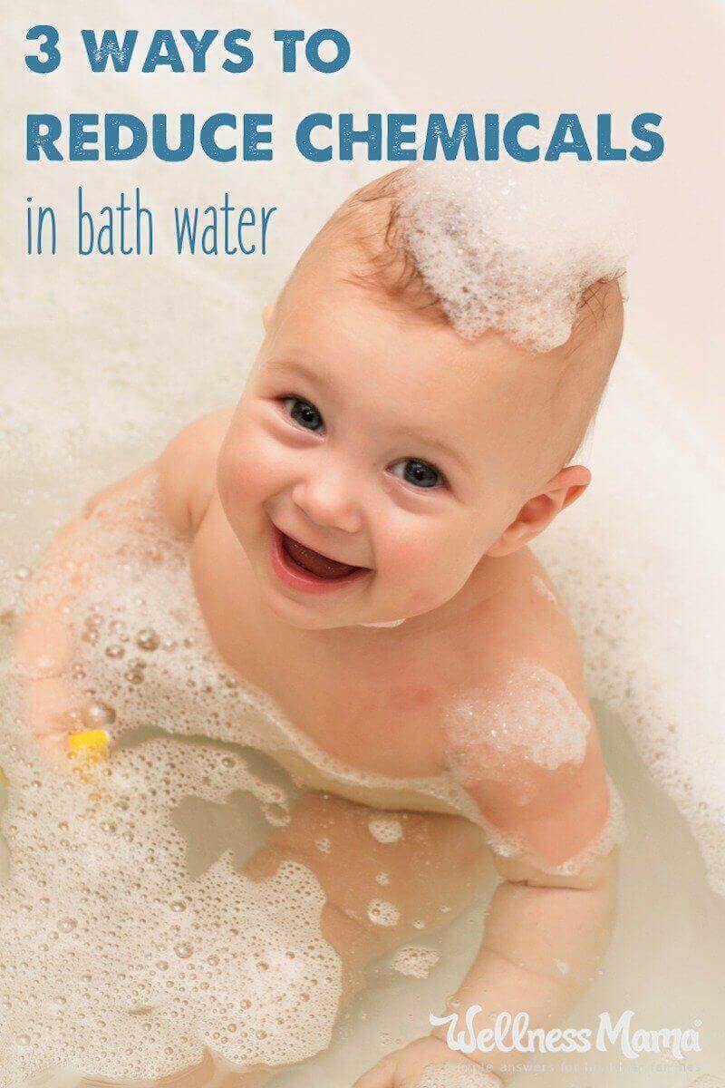 Chemicals in bath water can be easily absorbed through the skin and bath water can be more difficult to filter.