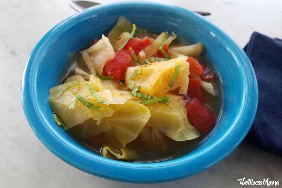 One-Pot Tomato Cabbage Soup