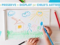 Ways to preserve or display your child's art work