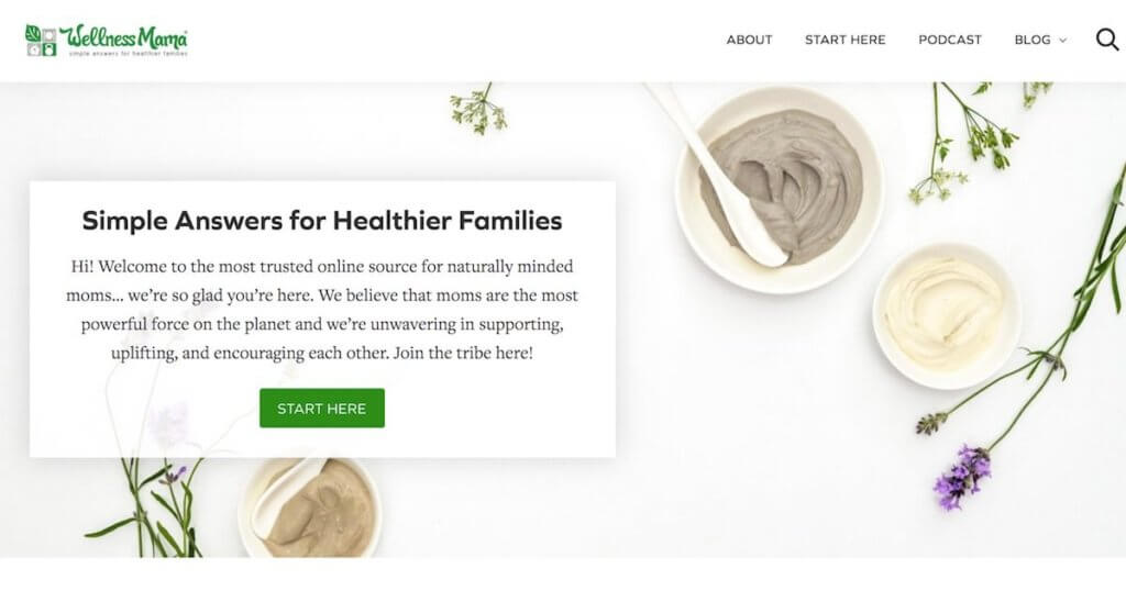 Wellness Mama site Redesign