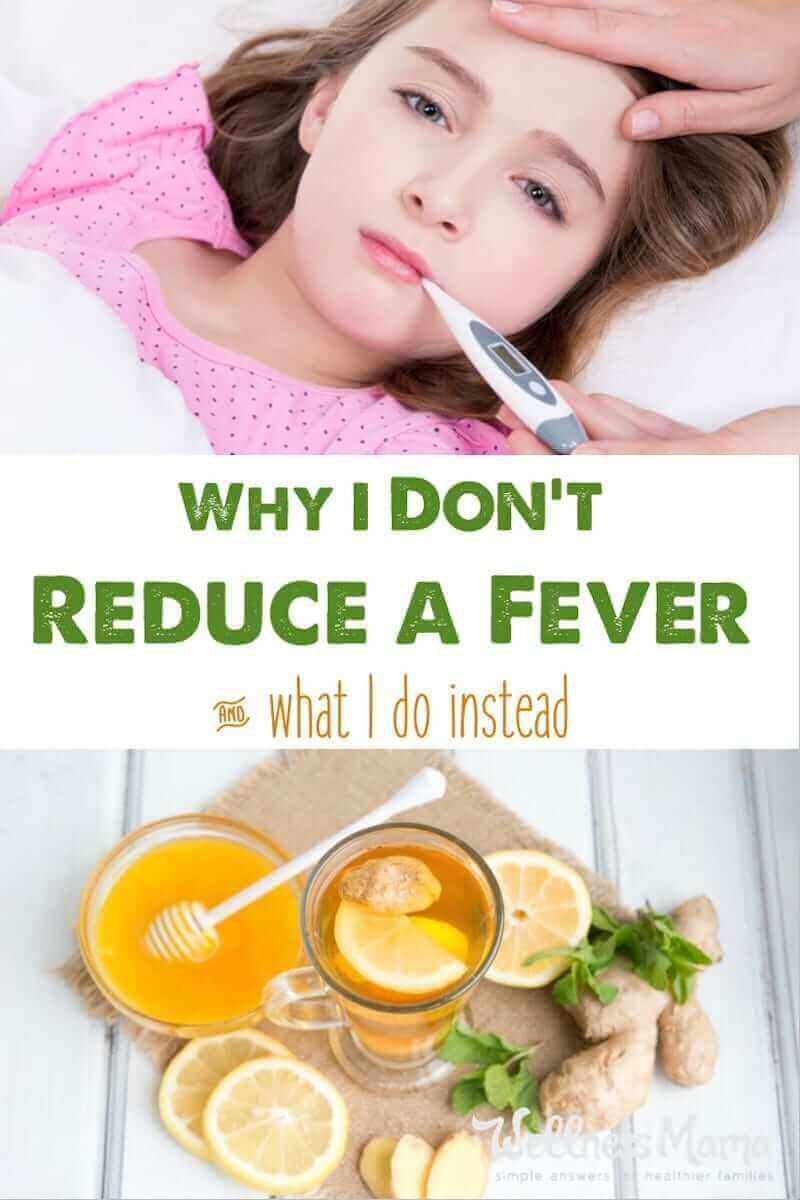 Fever is a natural response by the body and is part of the healing process. Find out why reducing a fever can be bad and what to do instead.